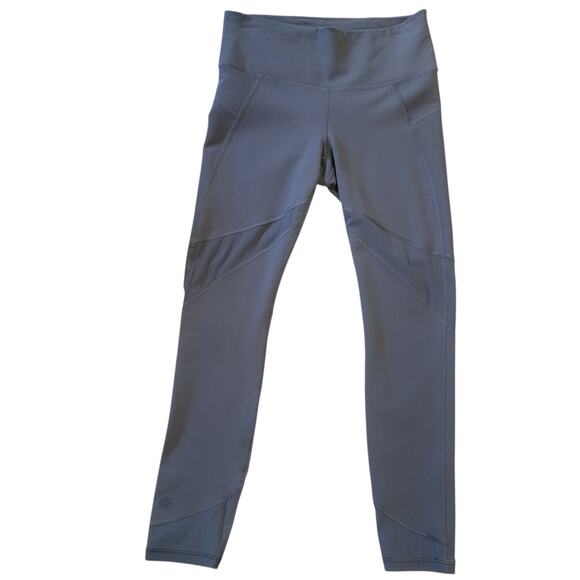 Athleta Salutation Stash Pocket II 7/8 Leggings Small Gray Yoga Pants - Picture 1 of 9